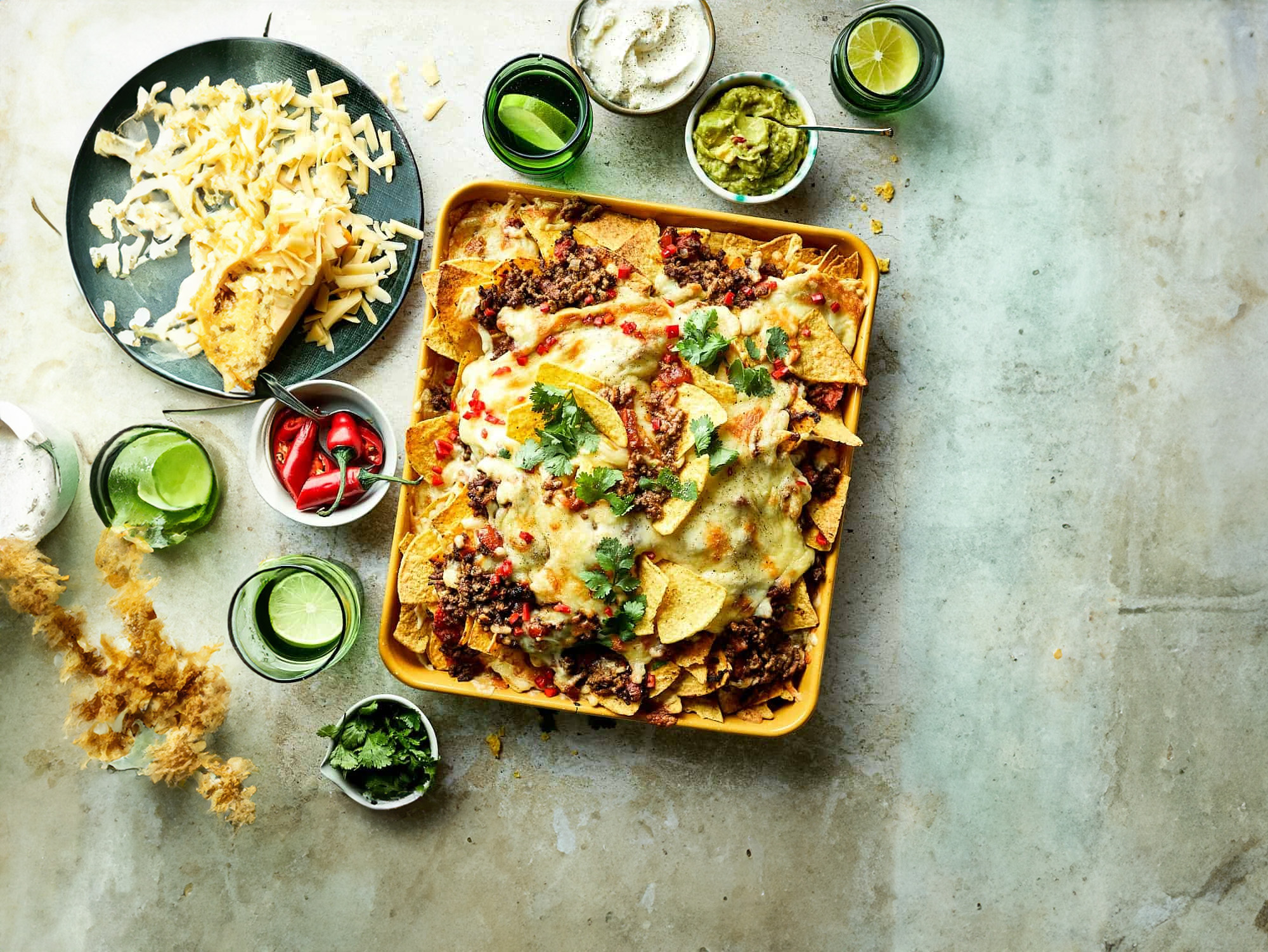 Nacho’s met ultieme kaassaus