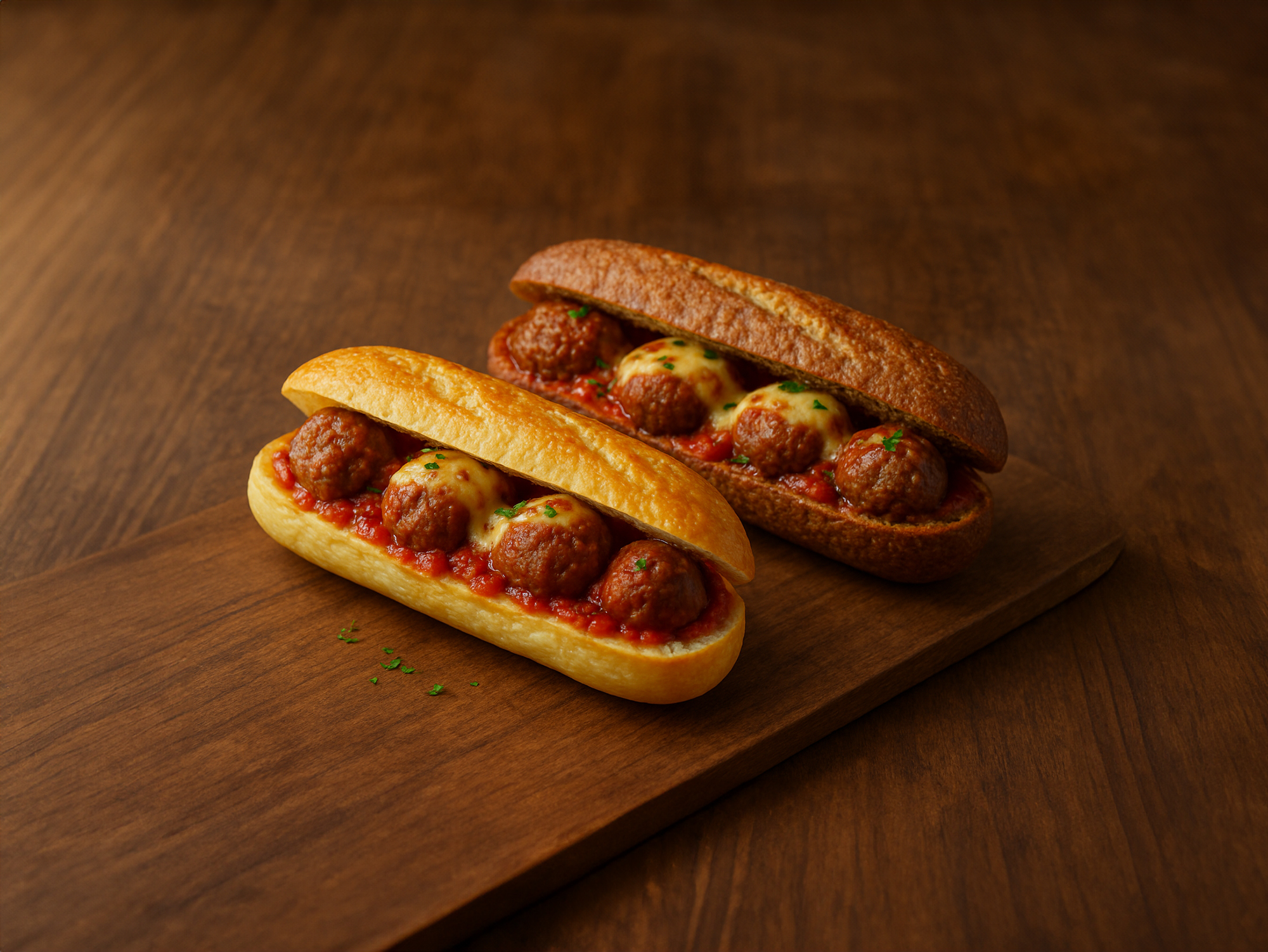 Broodje gehaktbal Marinara